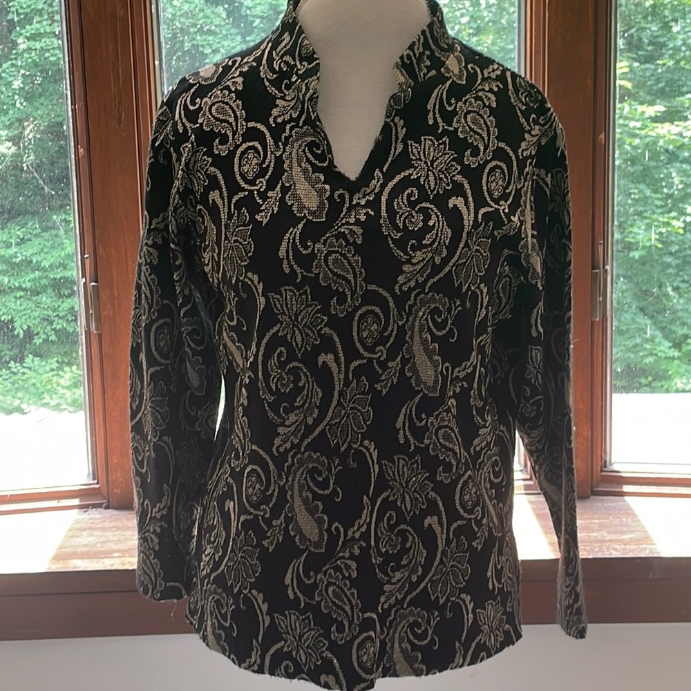 Vintage Anthony Richards Metallic Top